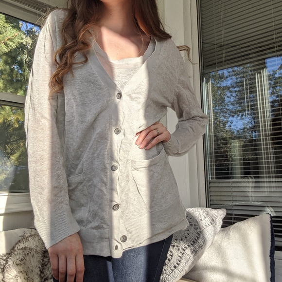 Michael Kors cardigan and tank top, Medium - Picture 2 of 13
